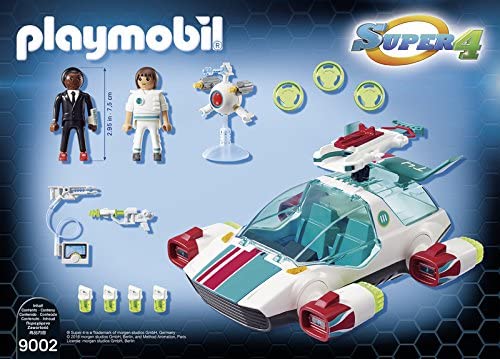 9002 PLAYMOBIL Fulgorix con Agente Gene
