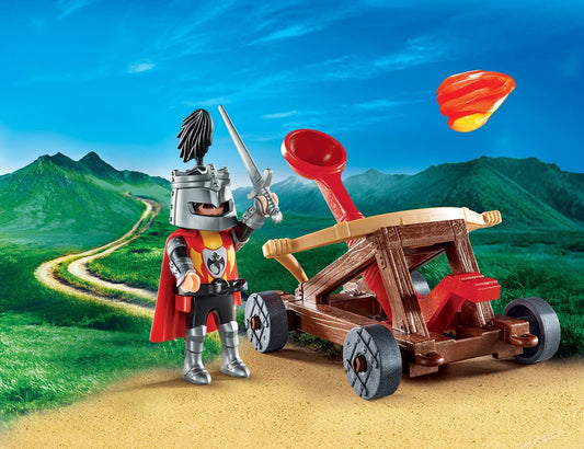 9106 PLAYMOBIL Valigetta Catapulta del Cavaliere
