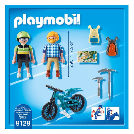 9129 PLAYMOBIL Ciclista ed Escursionista