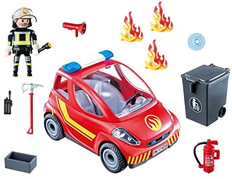 9235 PLAYMOBIL Pompiere con Auto