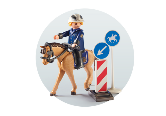 9260 PLAYMOBIL Poliziotto a Cavallo