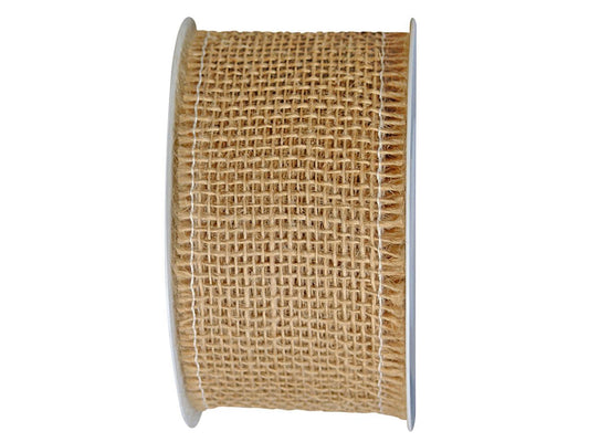 Nastro Tessuto NATURA Jute - h 60 mm - mt 10