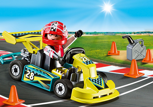 9322 PLAYMOBIL Valigetta Go Kart