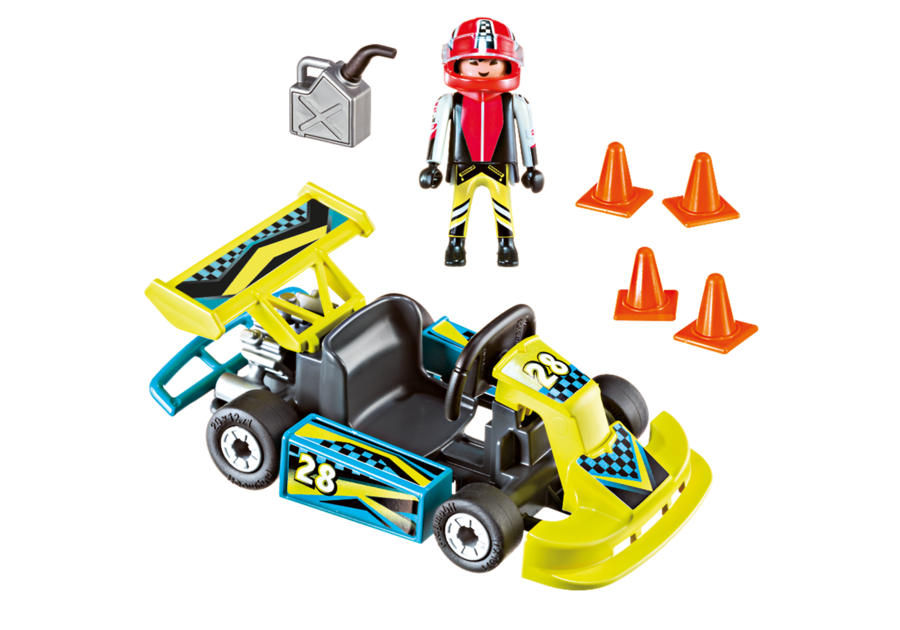 9322 PLAYMOBIL Valigetta Go Kart