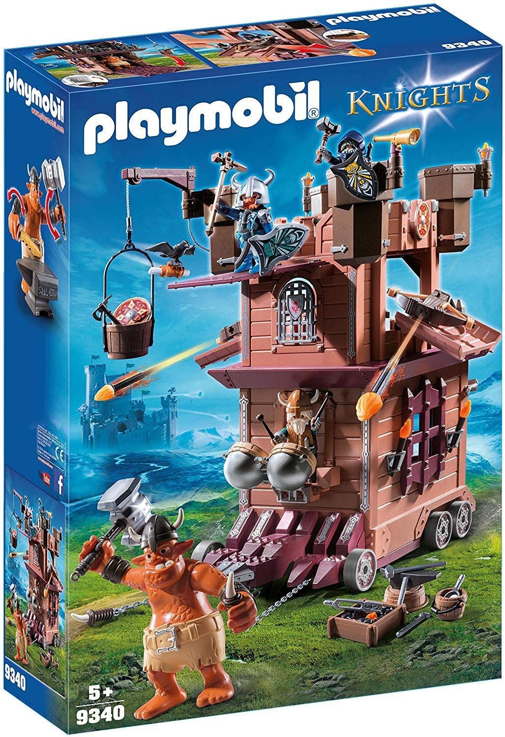 9340 PLAYMOBIL Fortezza Mobile dei Guerrieri