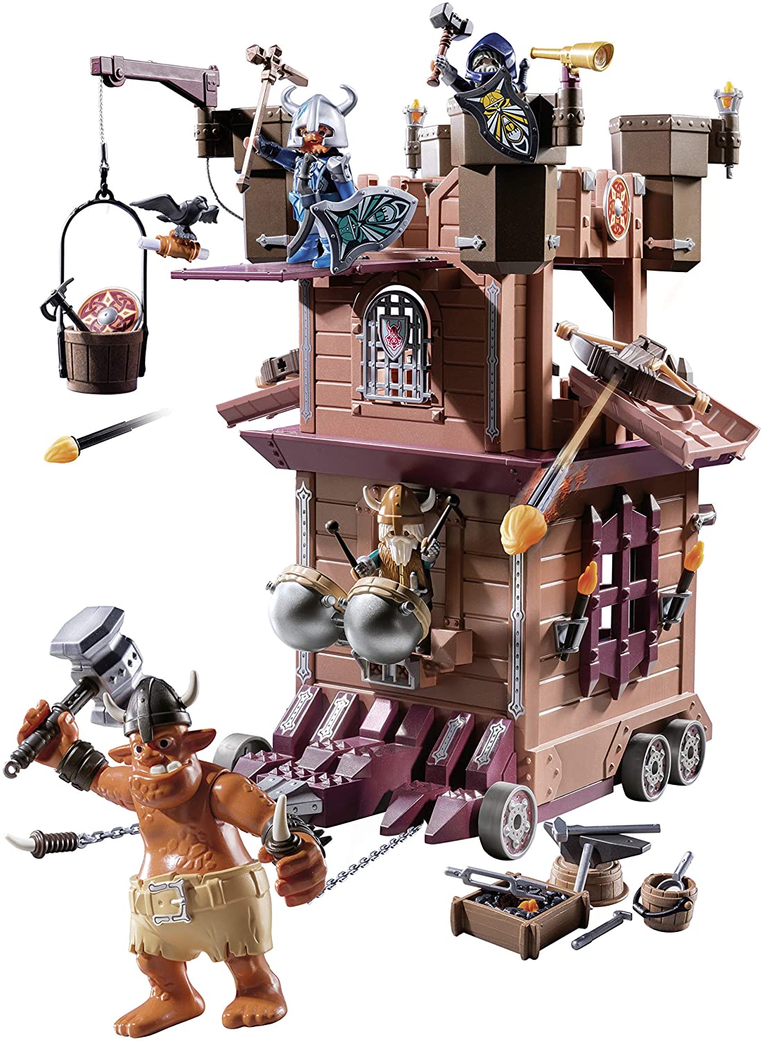 9340 PLAYMOBIL Fortezza Mobile dei Guerrieri