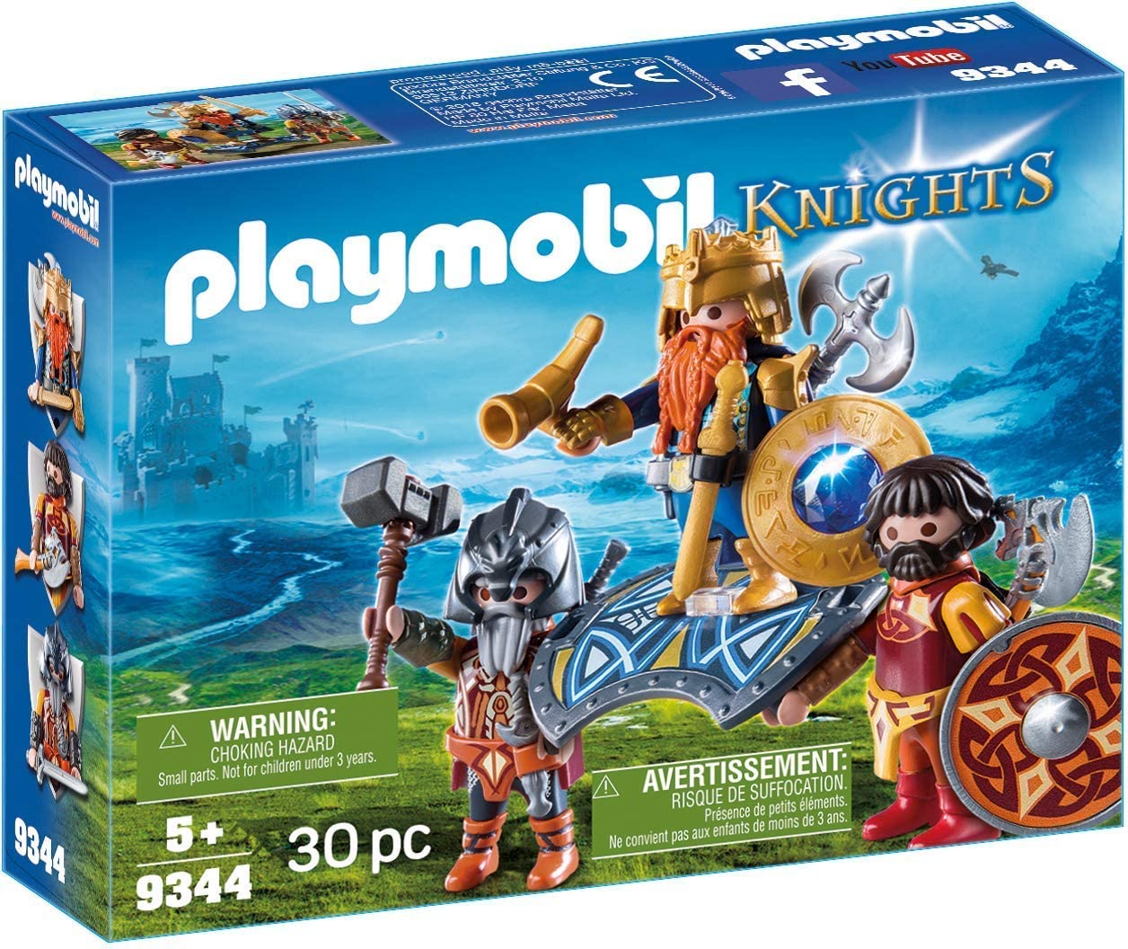 9344 PLAYMOBIL Re Guerriero