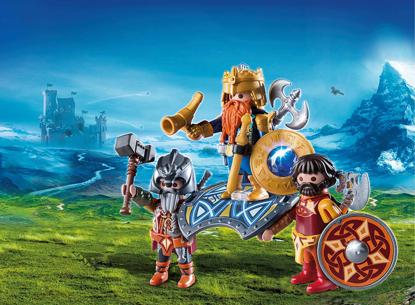 9344 PLAYMOBIL Re Guerriero