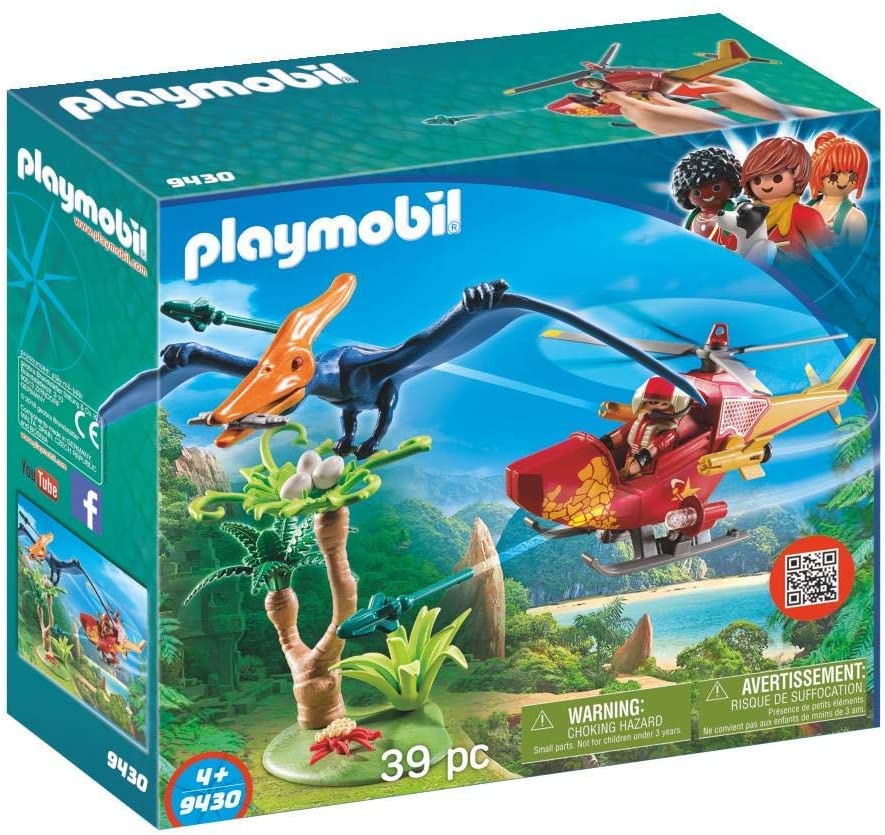 9430 PLAYMOBIL Elicottero e Pterodattilo