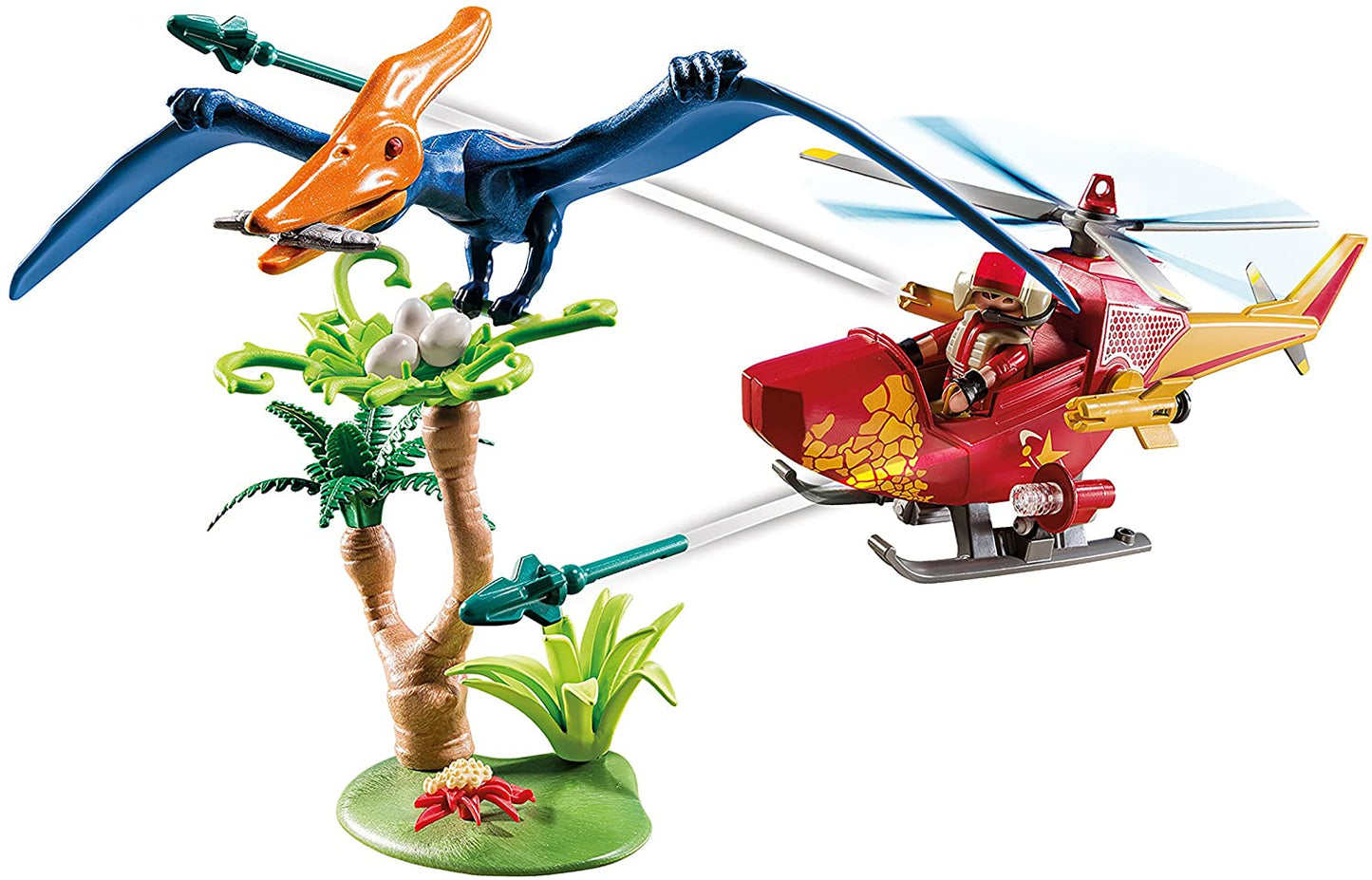 9430 PLAYMOBIL Elicottero e Pterodattilo