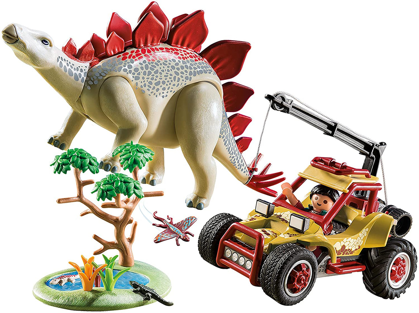 9432 PLAYMOBIL Veicolo Degli Esploratori e Stegosauro