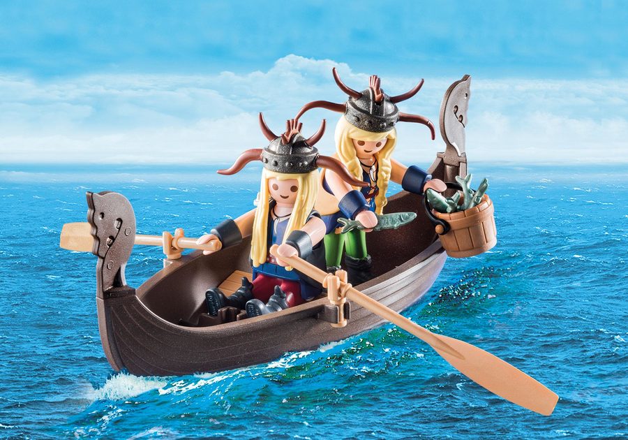 9458 PLAYMOBIL Testabruta e Testaditufo con Vomito e Rutto