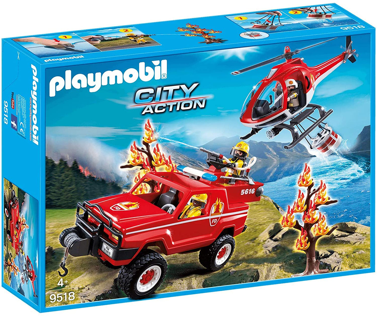 9518 PLAYMOBIL Pompieri Forestali