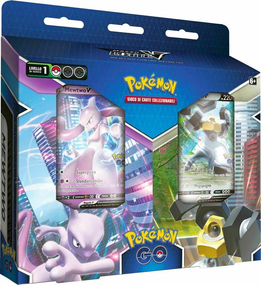 Battle Deck Carte Pokemon GO Mewtwo Vs Melmetal