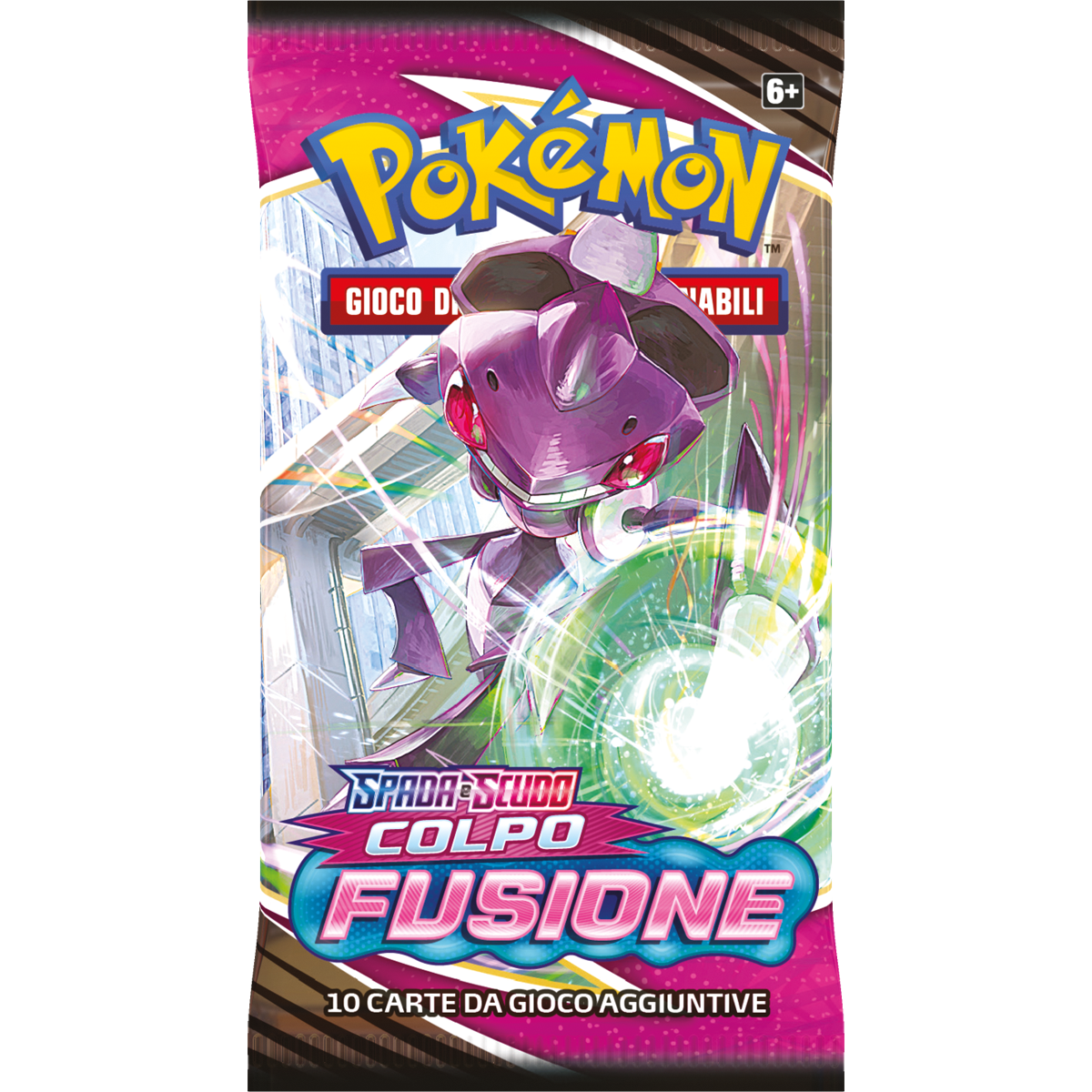 Busta Carte Pokemon 82 Colpo Fusione - Italiano