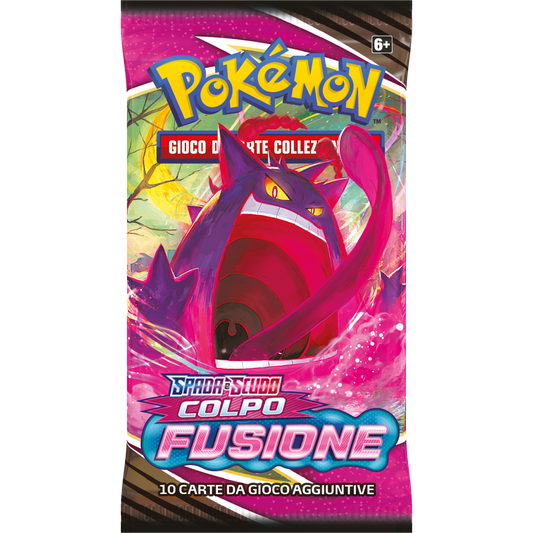 Busta Carte Pokemon 82 Colpo Fusione - Italiano