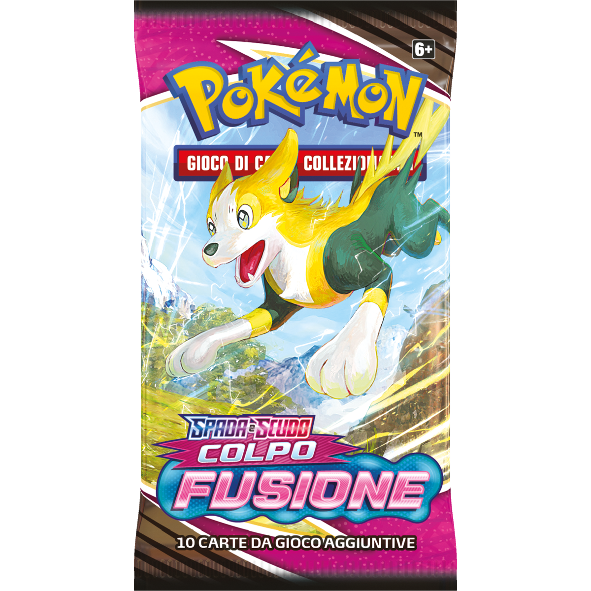 Busta Carte Pokemon 82 Colpo Fusione - Italiano