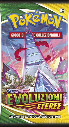 Busta Carte Pokemon 81 Evoluzione Eteree - Italiano
