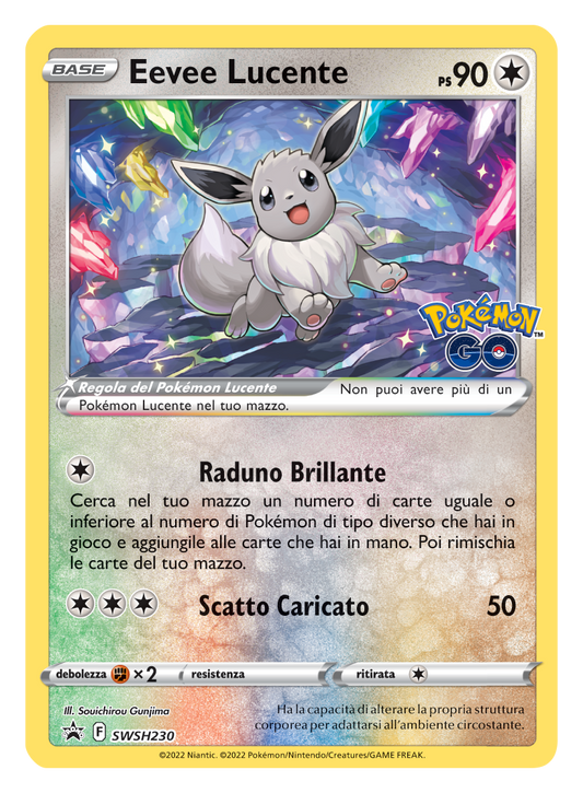 Collezione Premium Pokemon GO Eevee Lucente