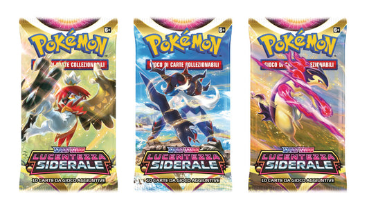Busta Carte Pokemon 84 Lucentezza Siderale - Italiano
