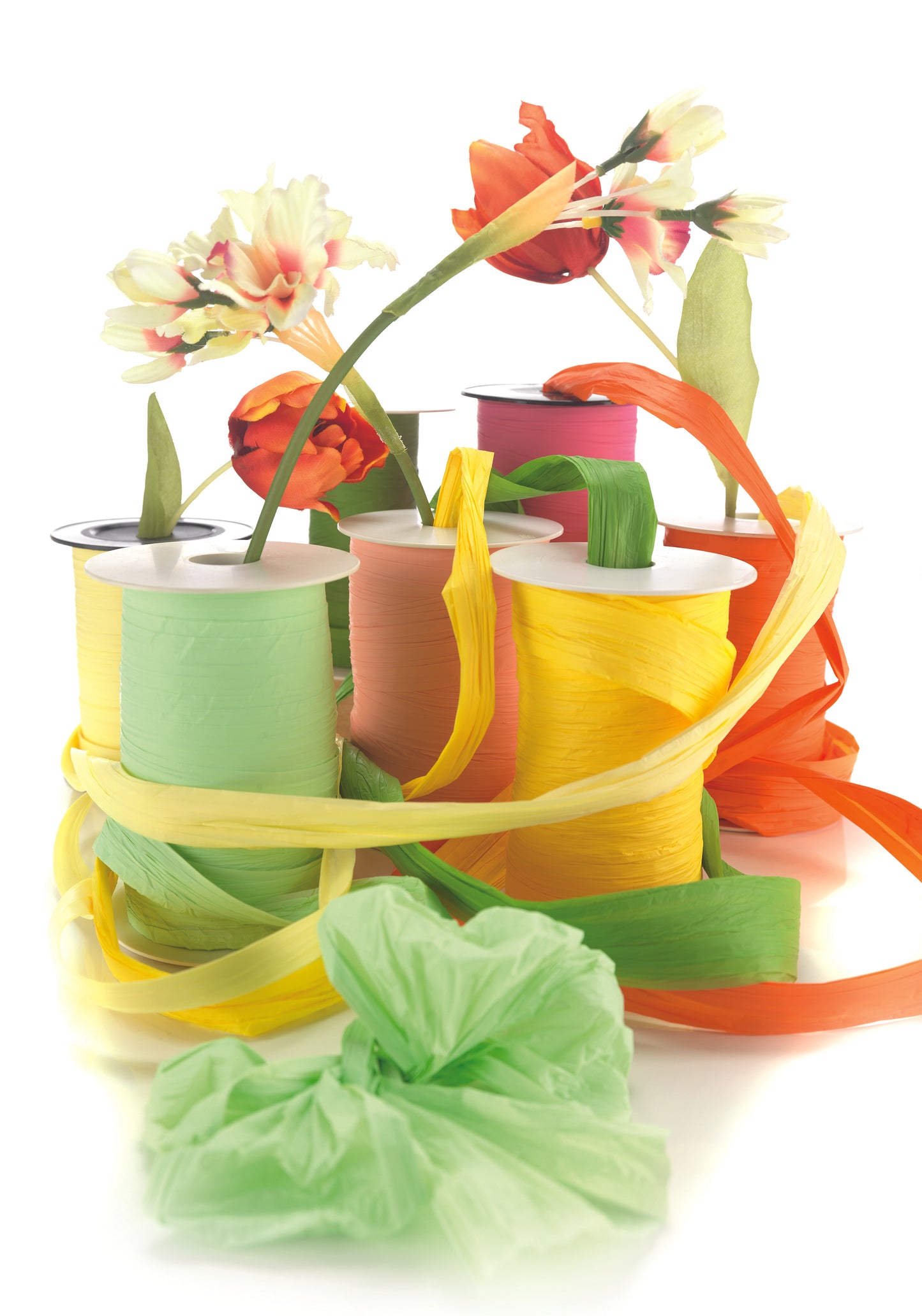 Nastro Carta Decor HD VERDE MELA - h 125 mm - mt 250 - N-900FL