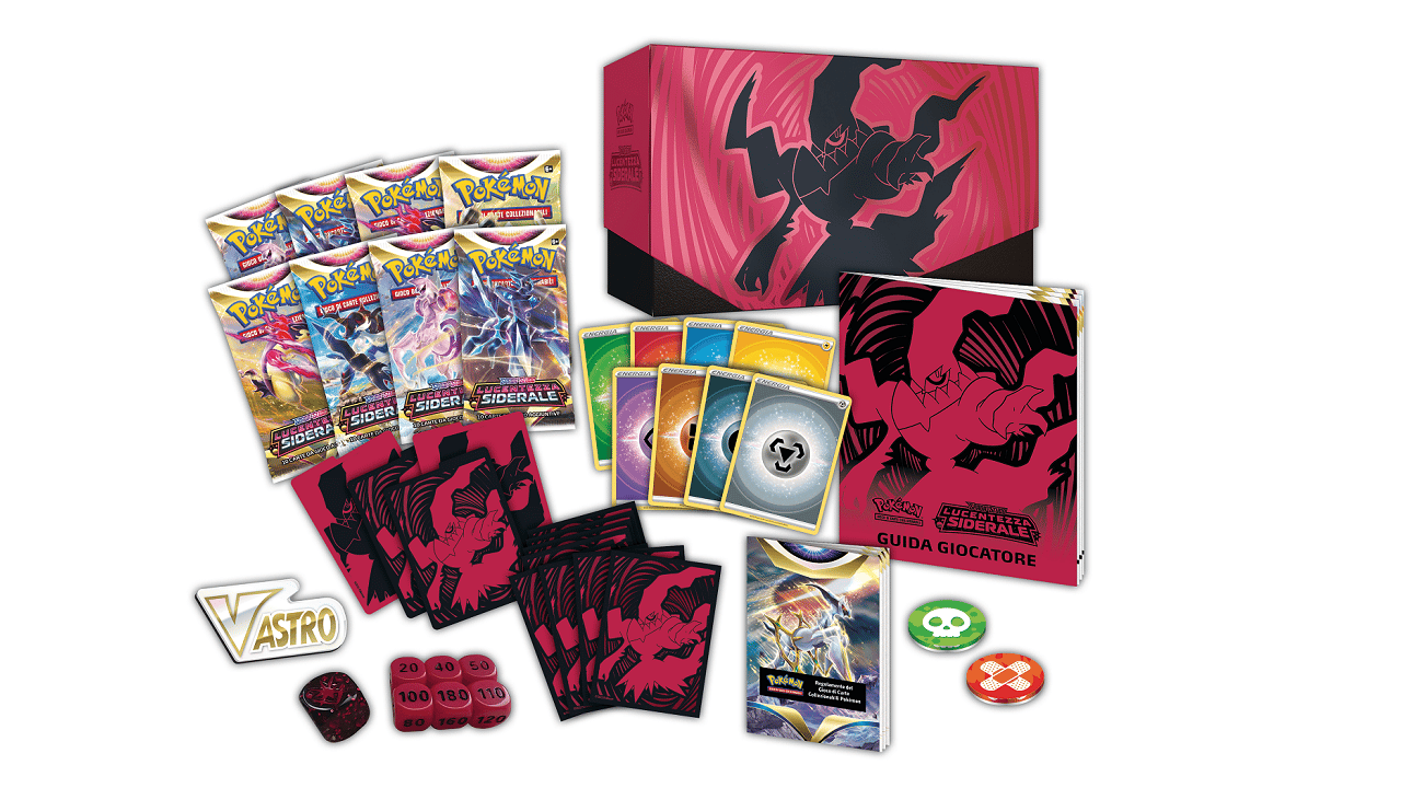 Set Allenatore Pokemon 84 Lucentezza Siderale