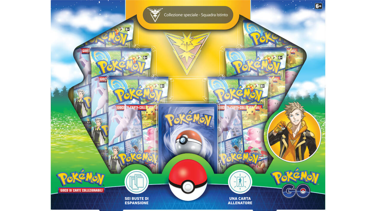 Collezione Speciale Pokemon GO - Squadra Istinto