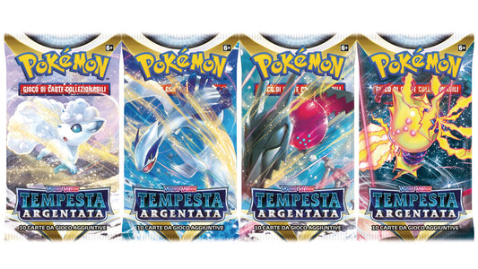 Busta Carte Pokemon 86 Tempesta Argentata - Italiano