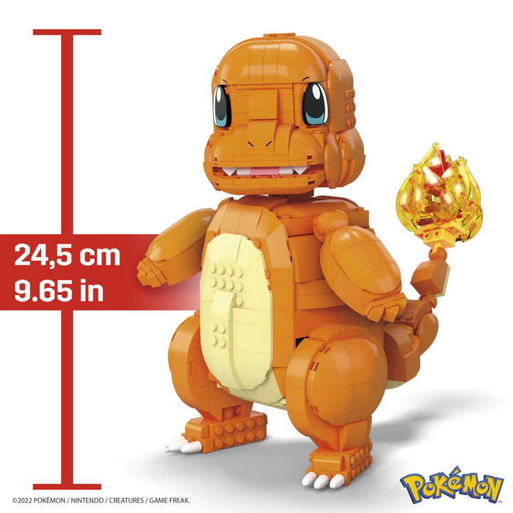 Mega - Pokémon - Charmander Gigante - HHL13