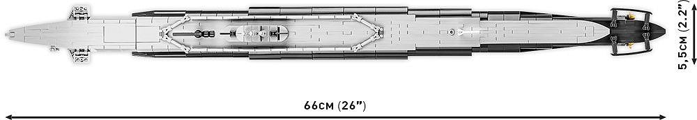 4831 COBI Historical Collection - World War II - USS Tang SS-306