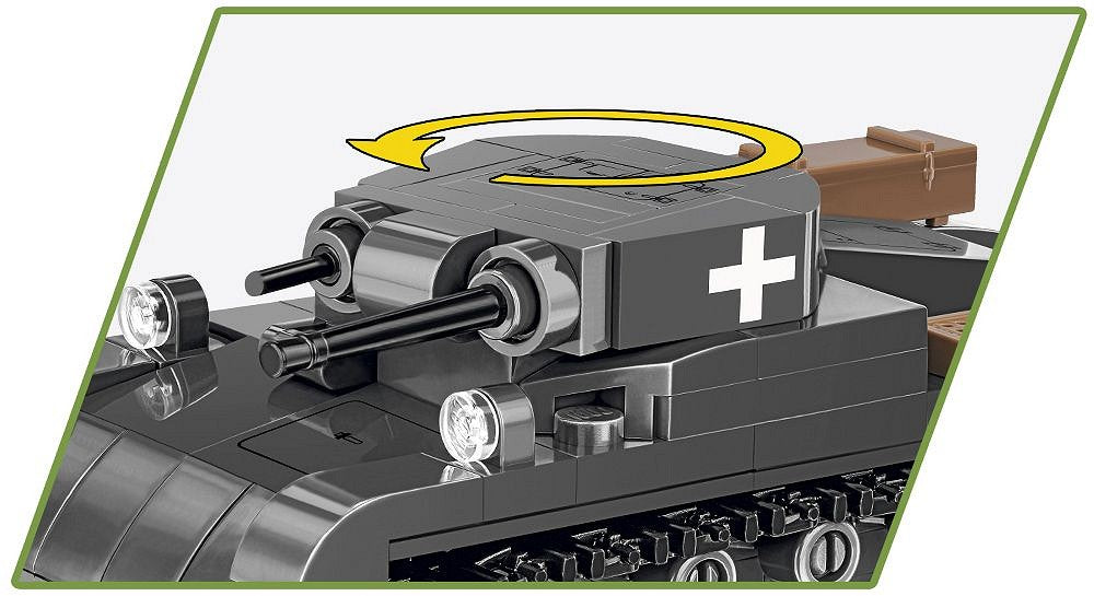 2718 COBI Historical Collection - World War II - Panzer II Ausf. A