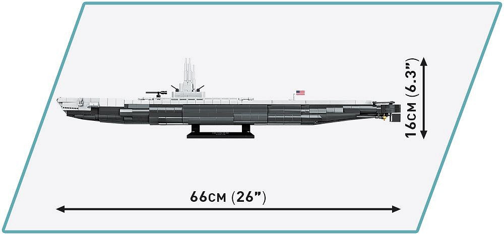 4831 COBI Historical Collection - World War II - USS Tang SS-306