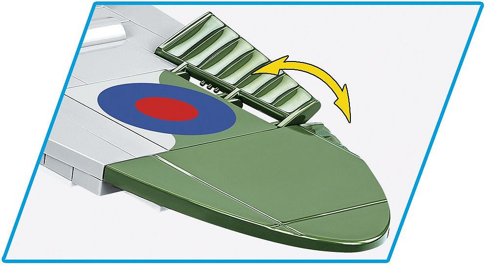 5725 COBI Historical Collection - World War II - Supermarine Spitfire Mk.VB