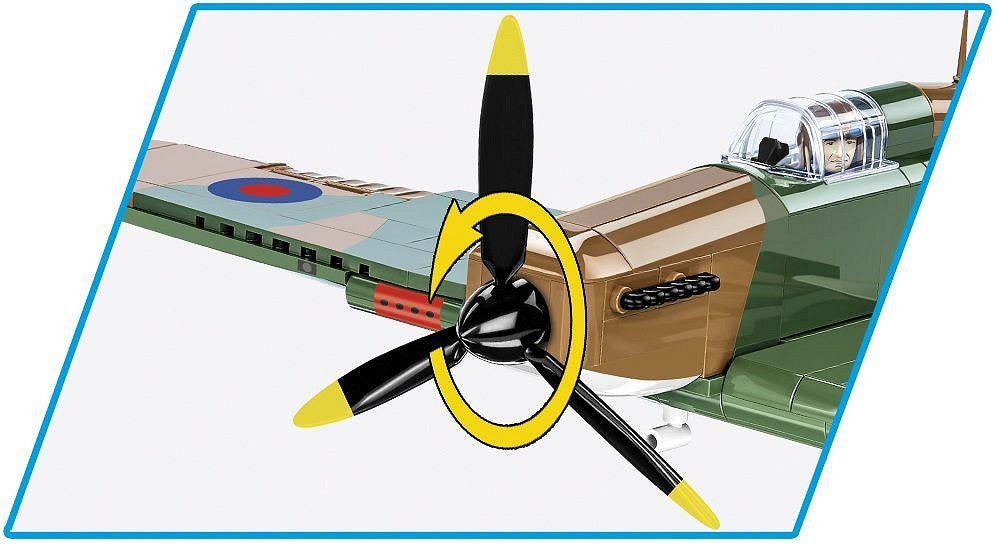 5728 COBI Historical Collection - World War II - Hawker Hurricane Mk.I