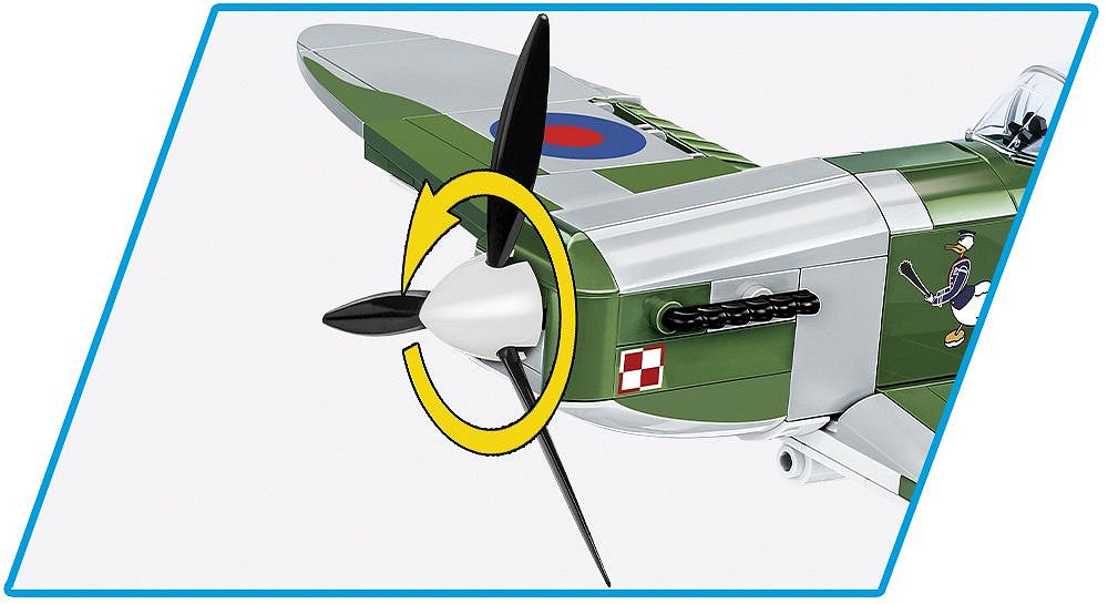 5725 COBI Historical Collection - World War II - Supermarine Spitfire Mk.VB