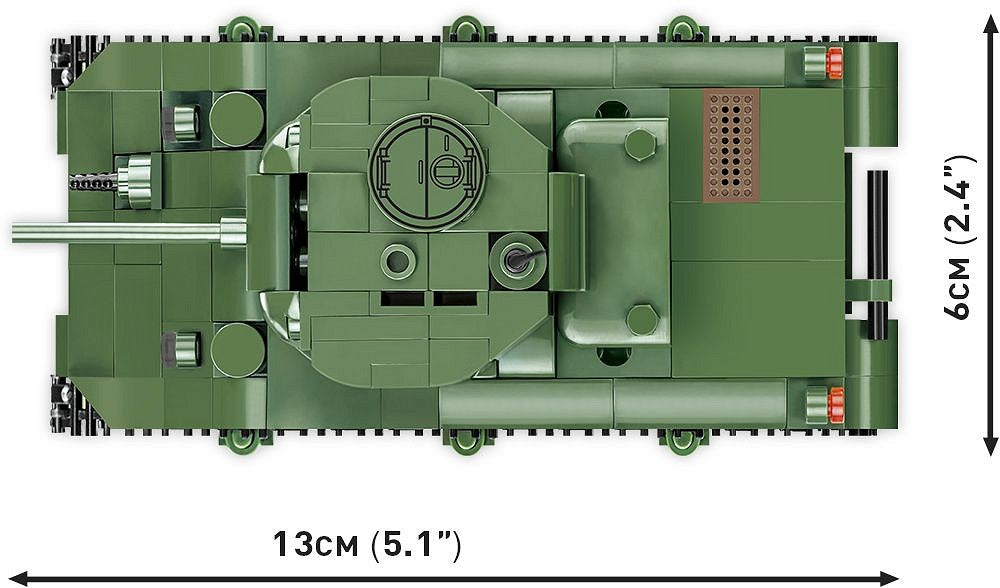 2715 COBI Historical Collection - World War II - Sherman M4A1