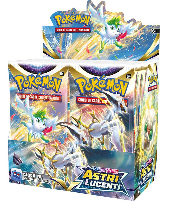 Busta Carte Pokemon 83 Astri Lucenti - Italiano