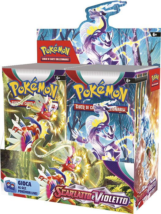 Box Carte Pokemon 87 Scarlatto e Violetto - 36 buste - Italiano