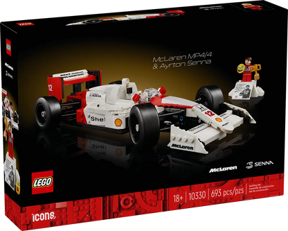 10330 LEGO ICONS - McLaren MP4/4 e Ayrton Senna