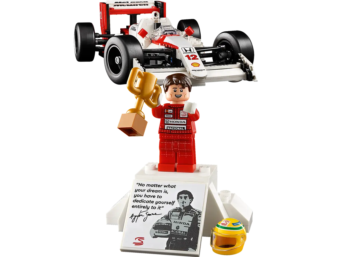 10330 LEGO ICONS - McLaren MP4/4 e Ayrton Senna