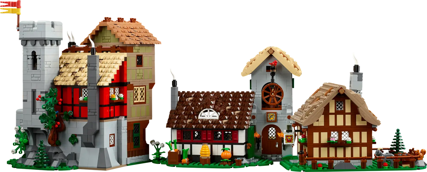 10332 ESCLUSIVA LEGO ICONS - Piazza della città medievale
