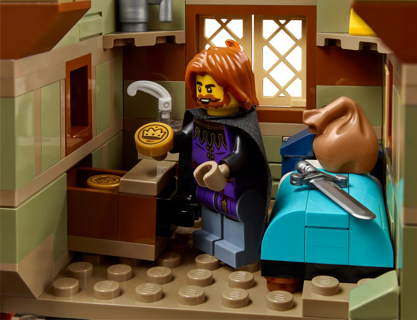 10332 ESCLUSIVA LEGO ICONS - Piazza della città medievale