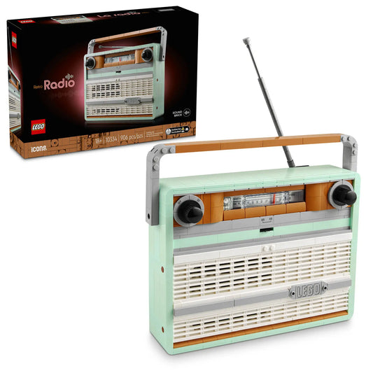 10334 ESCLUSIVA LEGO ICONS - Radio vintage