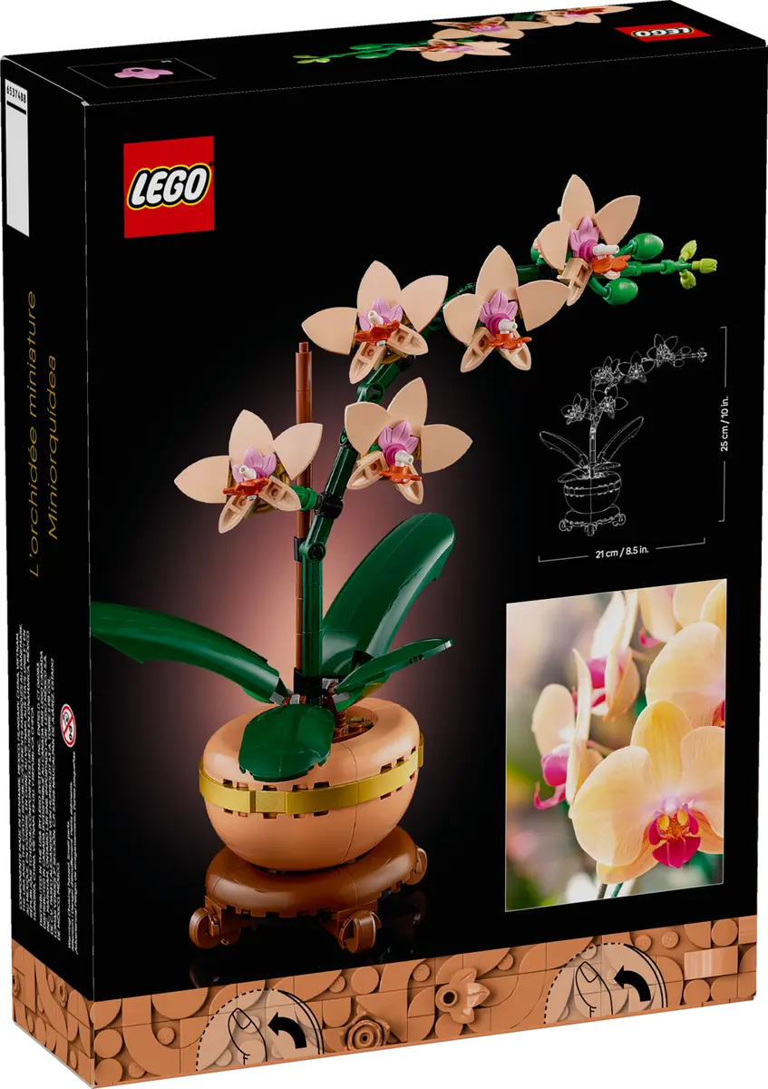 DISPONIBILE DA GENNAIO 2025 - 10343 LEGO ICONS - Mini-orchidea