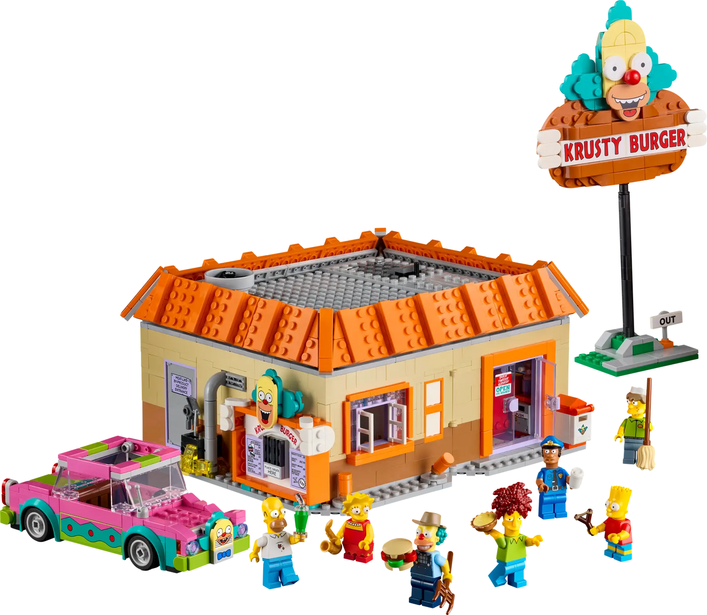 10352 ESCLUSIVA LEGO ICONS - The Simpsons™: Krusty Burger