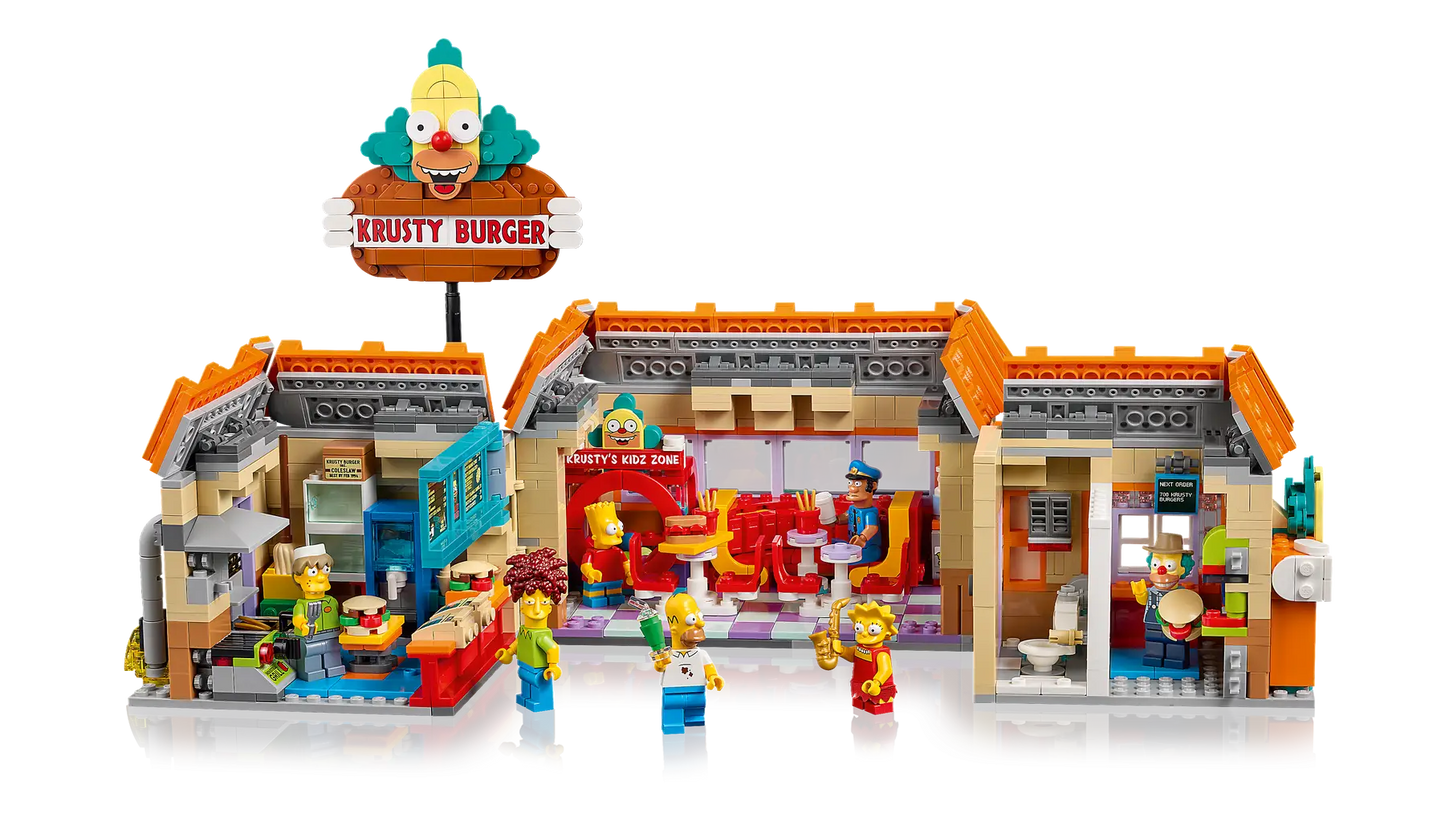 10352 ESCLUSIVA LEGO ICONS - The Simpsons™: Krusty Burger