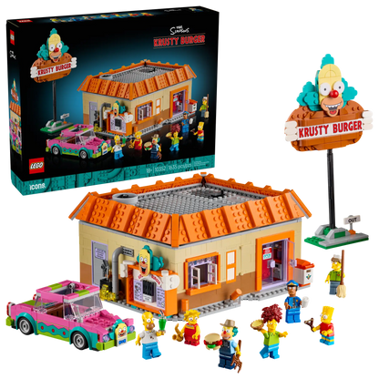 10352 ESCLUSIVA LEGO ICONS - The Simpsons™: Krusty Burger