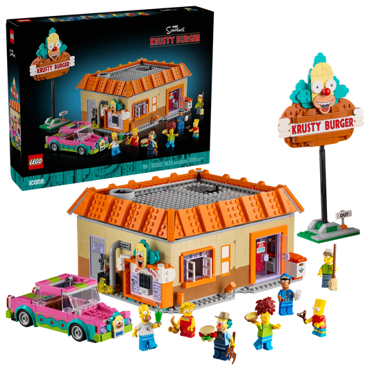 10352 ESCLUSIVA LEGO ICONS - The Simpsons™: Krusty Burger