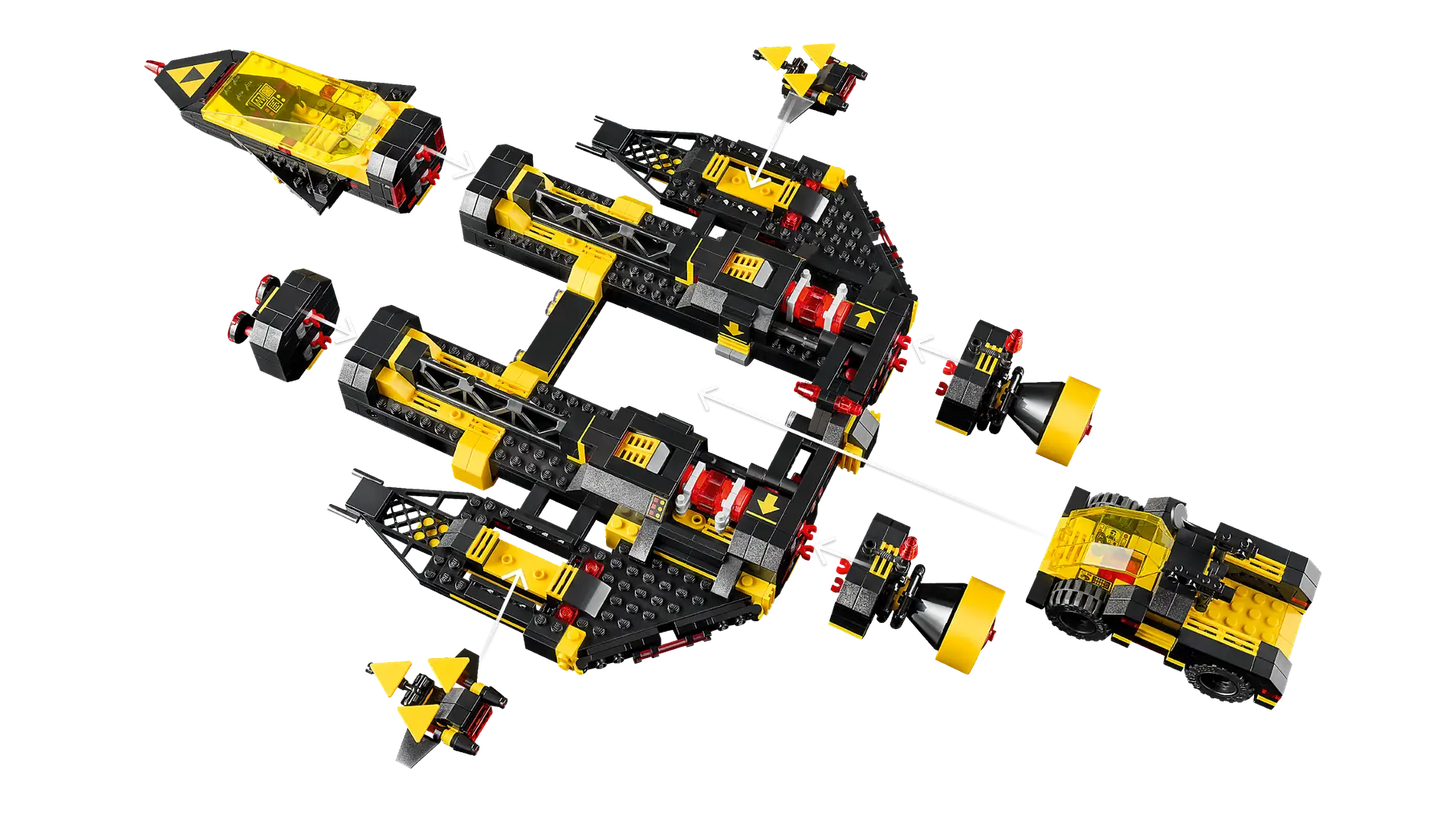 10355 ESCLUSIVA LEGO ICONS - Blacktron Renegade