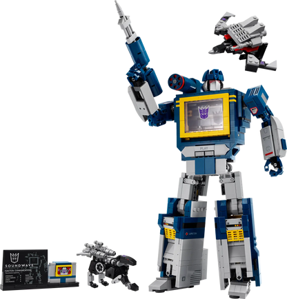 DISPONIBILE DA OTTOBRE 2025 - 10358 LEGO ICONS - Transformers: Soundwave
